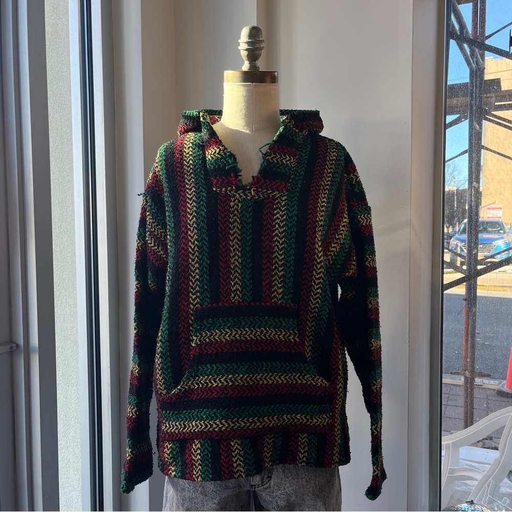 Baja Joe Rasta Drug Rug Pullover - Picture 2 of 7
